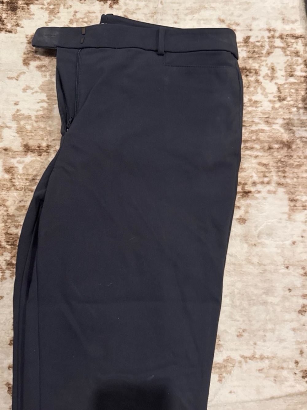 LOFT Women’s Navy-Grey High Waisted Skinny Dress Pants